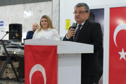 Çiftlikköy’de bayramlaşma töreni yapıldı