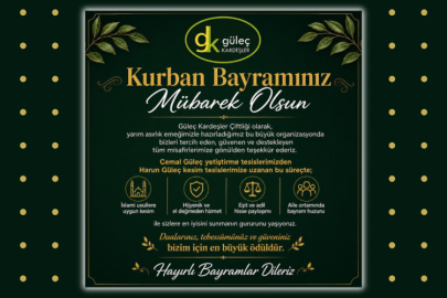 GÜLEÇ YEM KURBAN REKLAMI