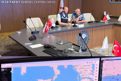 Akdeniz’deki orkinos avcılarına yalova’dan sıkı uydu takibi