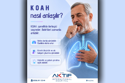 Aktif International Hospital Yalova’dan KOAH Uyarısı