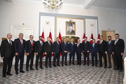İlmeç’ten Vali Özkan’a ziyaret