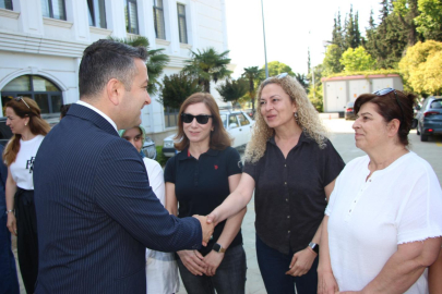 Mustafa İlmeç personeliyle bayramlaştı