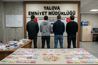 Yalova’da zehir tacirlerine darbe