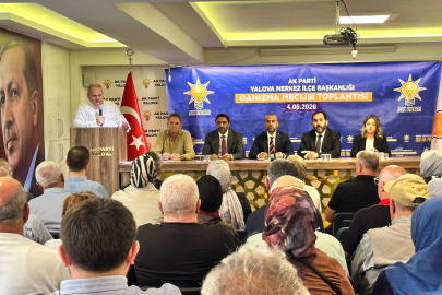 AK Parti Yalova İl Başkanı Umut Güçlü, “İlimizin her yerine yatırım götürmek için çalışıyoruz”