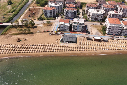 Mavi Bayraklı Kocadere Sahili yeni sezona hazırlanıyor