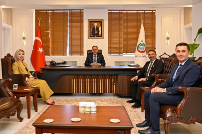 Uzmanlar Koleji’nden Vali Usta’ya nezaket ziyareti