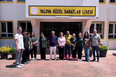 Ortaokul öğrencileri Yalova GSL’yi yakından tanıdı