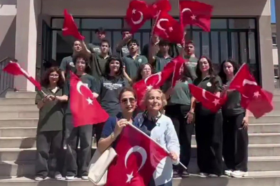 Şehit Osman Altınkuyu Anadolu Lisesi milli takıma destek videosu hazırladı