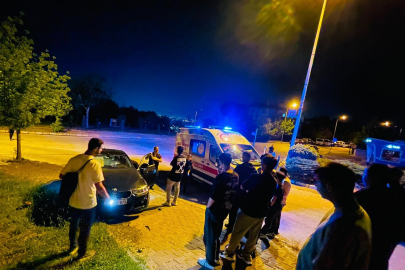 Subaşı’nda aşırı hız kazası ucuz atlatıldı