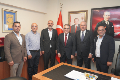 YTSO yönetiminden Fatih Bayram’a hayırlı olsun ziyareti