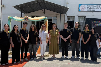 Yalova Güzel Sanatlar Lisesi’nden mezuniyet coşkusuna müzikal dokunuş