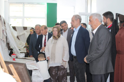 Koruköy'deki sergi büyük beğeni topladı