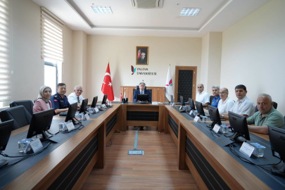 YÜ’de YKS Koordinasyon Toplantısı gerçekleştirildi