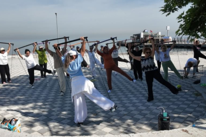 Çınarcık'ta spor ve eğlence bir aradaydı