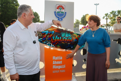 Mattia Ahmet Minguzzi’nin adı Yalova’da yaşayacak