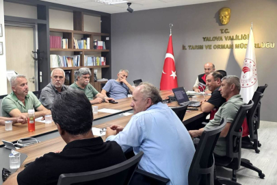 Yalova’da hasat öncesi bilgilendirme toplantısı yapıldı