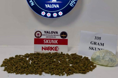 Yalova’da 335 gram uyuşturucu ele geçirildi! 1 tutuklama