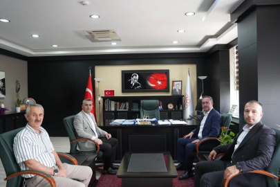 Başkan Tavşan, Mülayım’ı ziyaret etti