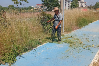 Bisiklet yolu artık daha temiz, daha yeşil