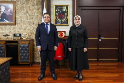 Meliha Akyol’dan Ceza ve Tevkifevleri Genel Müdürü Yılmaz’a yatırım ziyareti