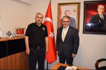 Yalova İl Emniyet Müdürü Delen’den Fatih Bayram’a hayırlı olsun ziyareti