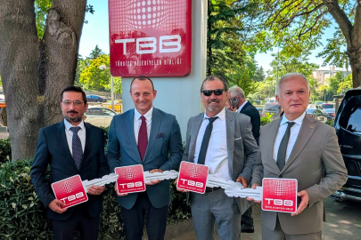 Çiftlikköy Belediyesi’ne TBB’den vidanjör desteği