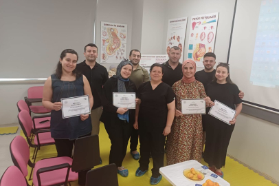 Gebe Okulunda baba adaylarına eşli eğitimler devam ediyor