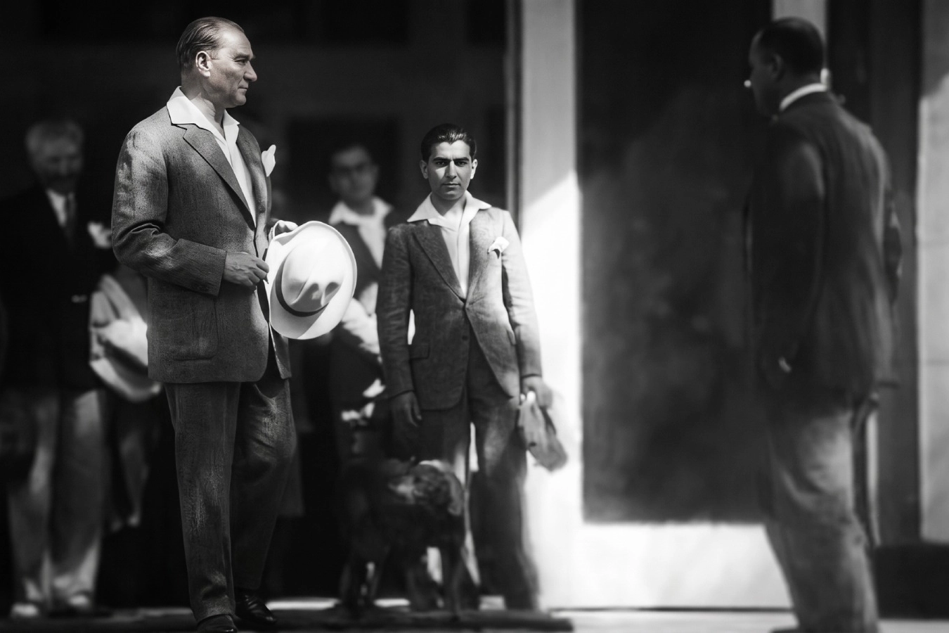 Atatürk'ün 96 yıl önce Termal’de çekilen görüntüsü ilgi gördü