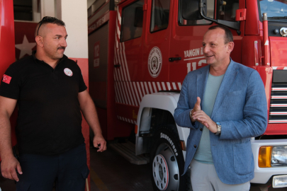 Başkan Yele, itfaiyecilerle bir araya geldi
