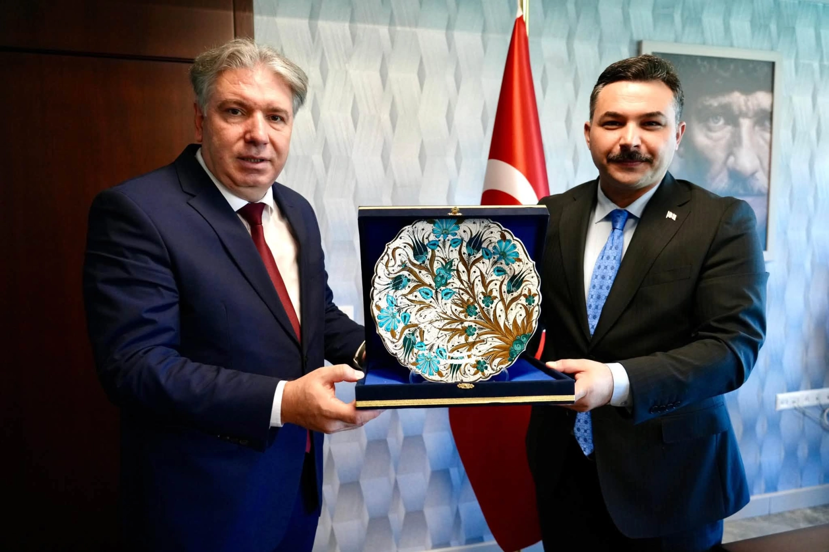 Rektör Bahçekapılı’dan Başsavcı Büyükyurt’a ziyaret