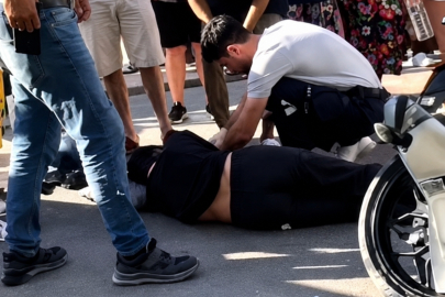 Çınarcık'ta motosiklet ile otomobil çarpıştı! 1 yaralı