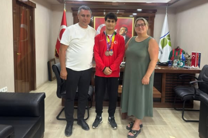 Kaytazdere’nin gururu Nurettin Emin Kapal Avrupa üçüncüsü oldu