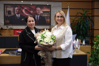 Başkan Yasemin Fazlaca, Bakan Yardımcısı Madak’ı ağırladı