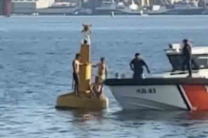 Osmangazi Köprüsü’nün ayağında kurtarma operasyonu