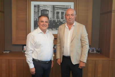 Cemil Demiryürek Özgür Karakuş’u makamında ağırladı
