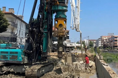 Teşvikiye’de köprü çalışmasına başlandı