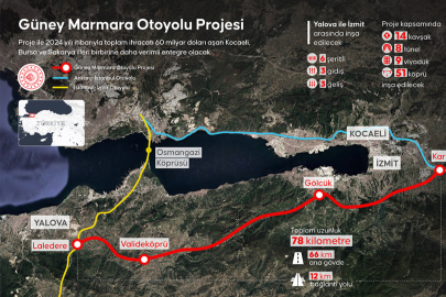 Güney Çevre Yolu Projesi askıya çıktı