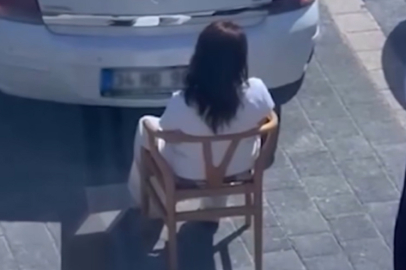 Yalova'da Kafe önünde park krizi: Sandalyeyle yer tutunca tartışma çıktı