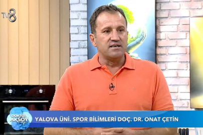 Doç. Dr. Onat Çetin, TV8’e konuk oldu
