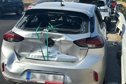 Süpürgelik'te korkutan kaza