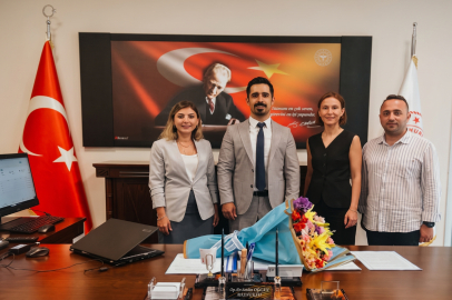 Dekan Başol'dan Başhekim Özcan'a hayırlı olsun ziyareti