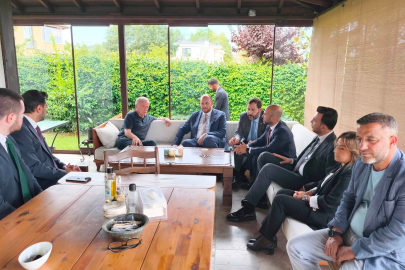 Ahmet Büyükgümüş’ten Koçal ve Atik’e taziye ziyareti