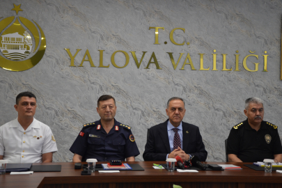Vali Usta Yalova’nın 6 aylık asayiş ve güvenlik bilançosunu açıkladı