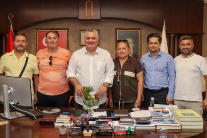 Yalova Gücü Spor Kulübü'nden Başkan Gürel'e ziyaret
