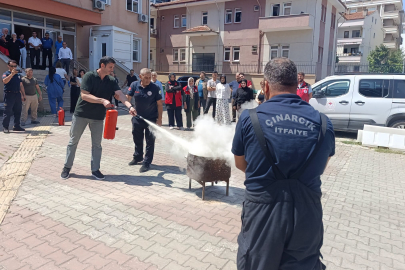 Kaymakamlık personeline yönelik Yangın Farkındalık Semineri düzenlendi