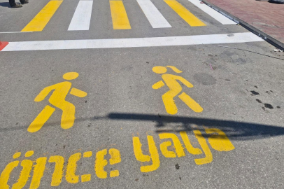 Teşvikiye’de yaya geçitleri yenileniyor
