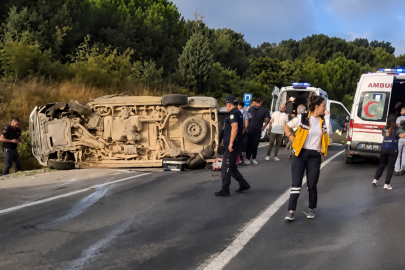 Çınarcık’ta otomobiller çarpıştı! Yaralı var