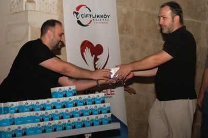 Çiftlikköy’de Mevlid Kandili bereketi kandil simitleriyle paylaşıldı