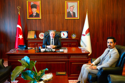 Başhekim Özcan’dan Rektör Bahçekapılı’ya ziyaret