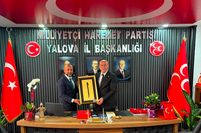 Güçlü’den Deviren’e hayırlı olsun ziyareti